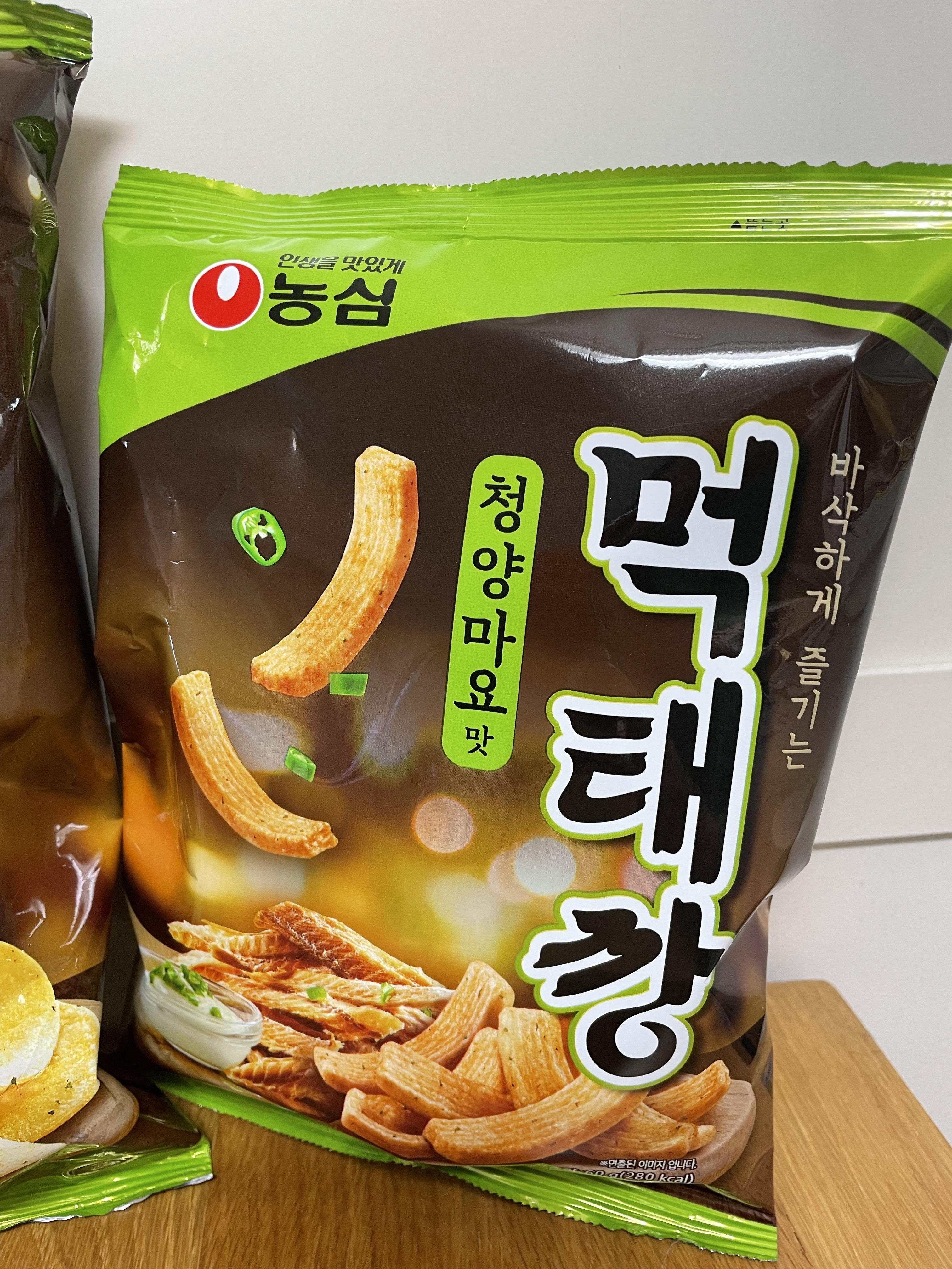 먹태깡큰사발면 청양마요맛 후기