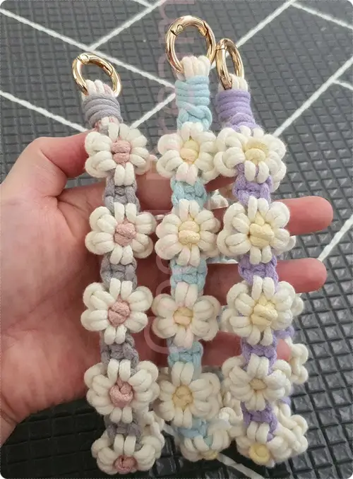 플라워 스트랩, 휴대폰 스트랩