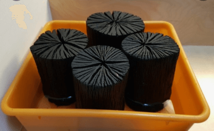 숯을 이용한 가습