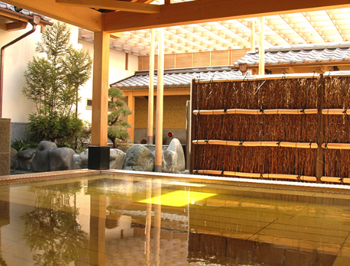 소메이온천 사쿠라 노천탕