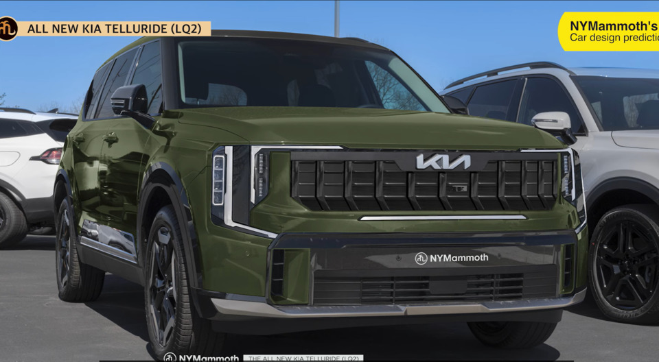 기아 텔루라이드 풀체인지 예상도