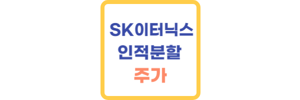 SK이터닉스-인적분할