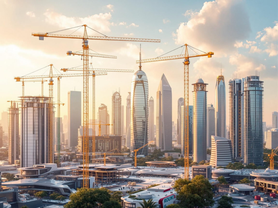 3기 신도시 건설중 현장