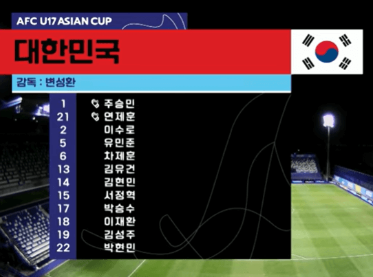 U17한국우즈베키스탄경기