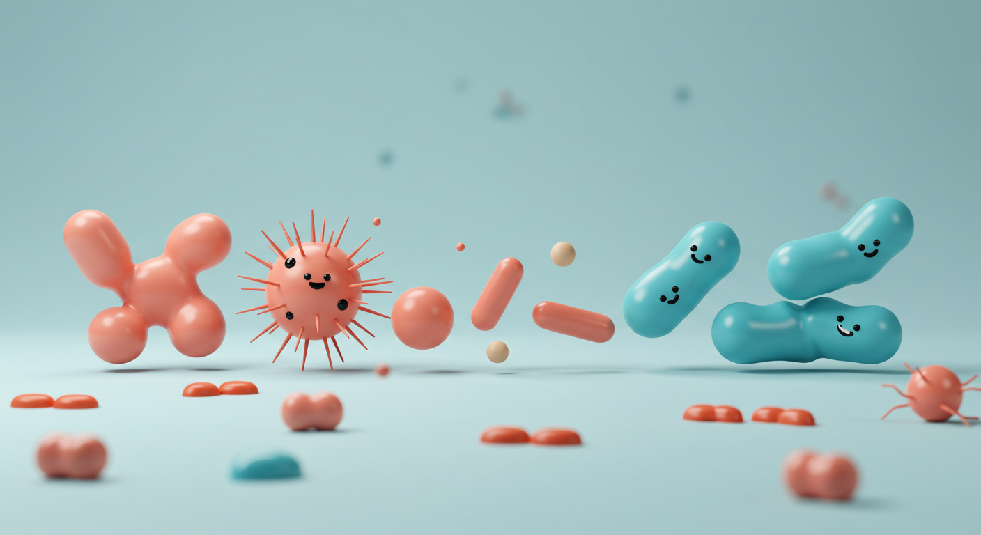 유산균, 장내세균, 뚱보균