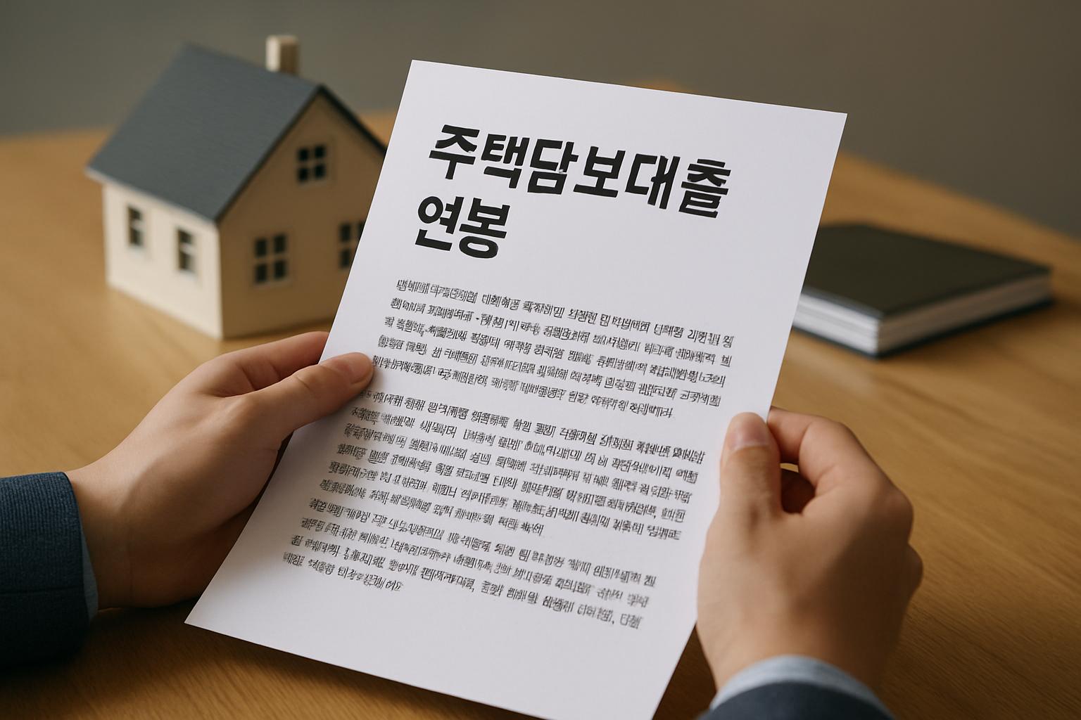 새마을금고 주택담보대출 조건