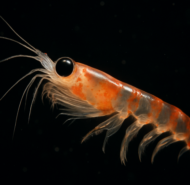 남극의 생명 순환자, 크릴 (소개, 군집, 먹이, 순환)