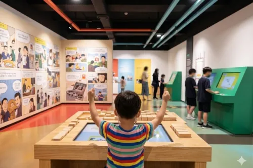 박물관-아날로그-체험-전화기-타자기