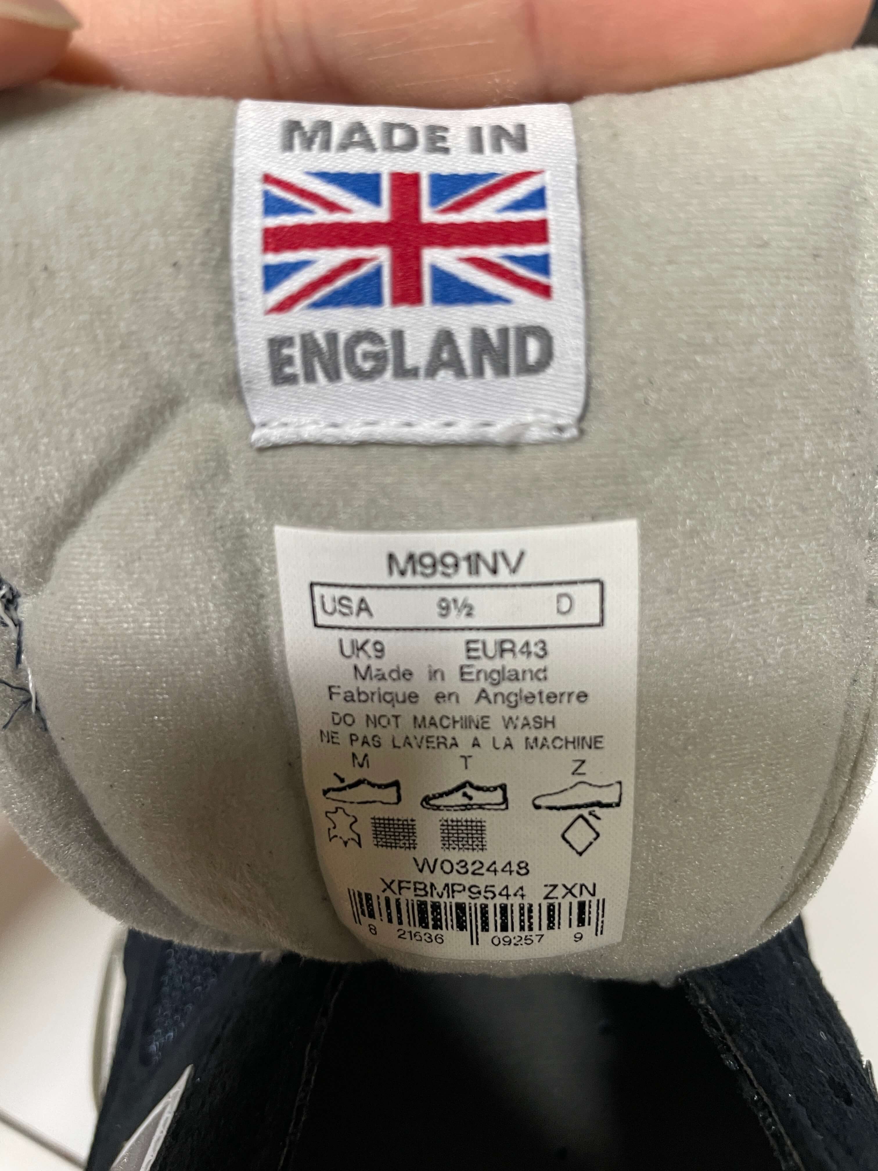 뉴발란스 991 네이비