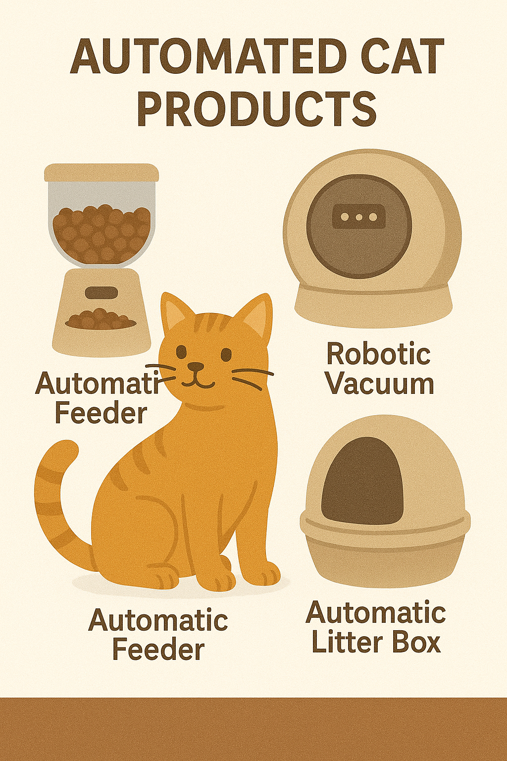 고양이 자동화 제품 관련 이미지