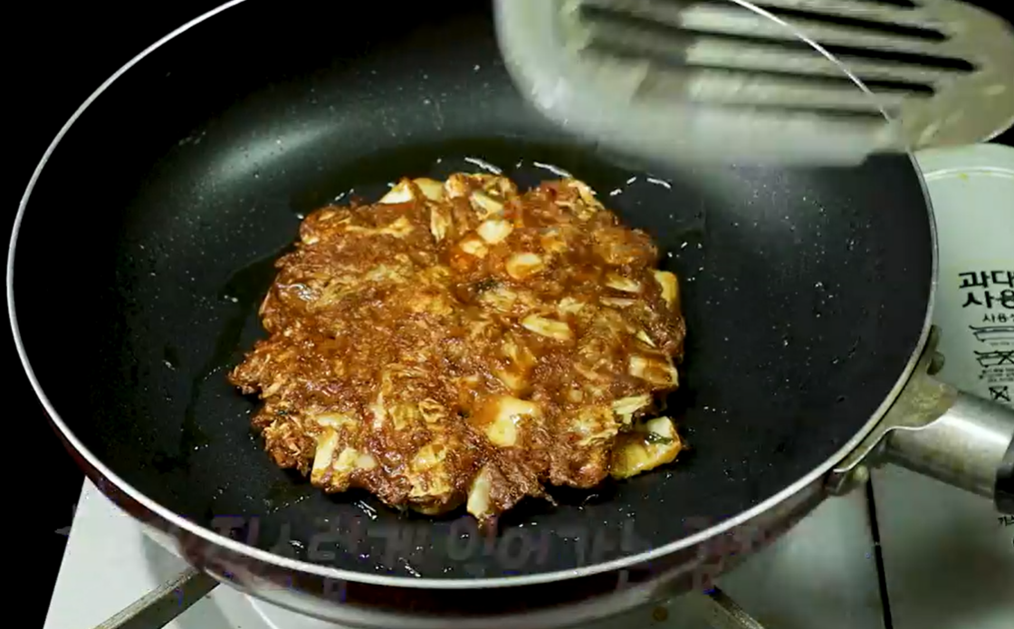 김치전만들기