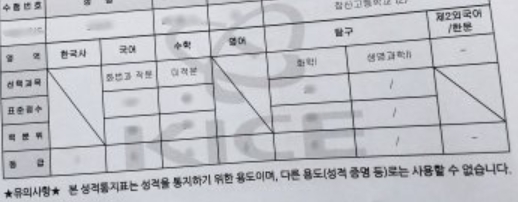 2026 수능 성적 통지표 예시 확인&amp;#44; 어떻게 읽어야 할까 지금 보기