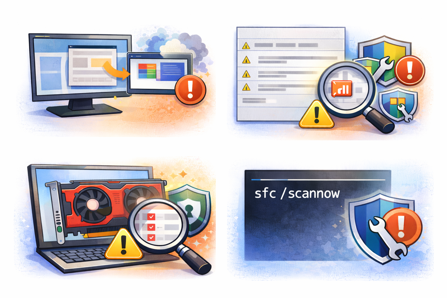 프로그램 실행하자마자 바로 꺼질 때 원인과 해결 방법