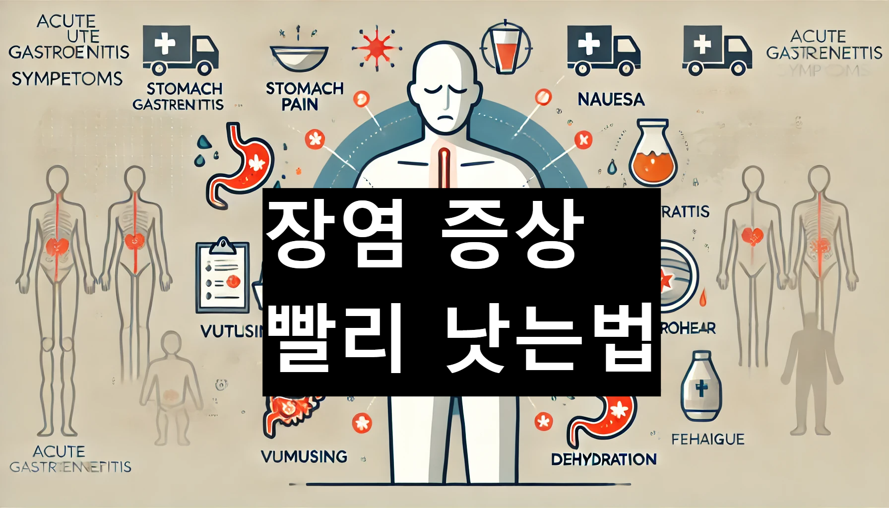급성 장염 증상과 빨리 낫는 법, 먹으면 좋은 음식