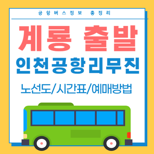 계룡에서 인천공항 리무진 버스 썸네일