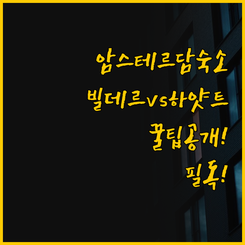 암스테르담 숙소 빌데르베르크 가든 호..