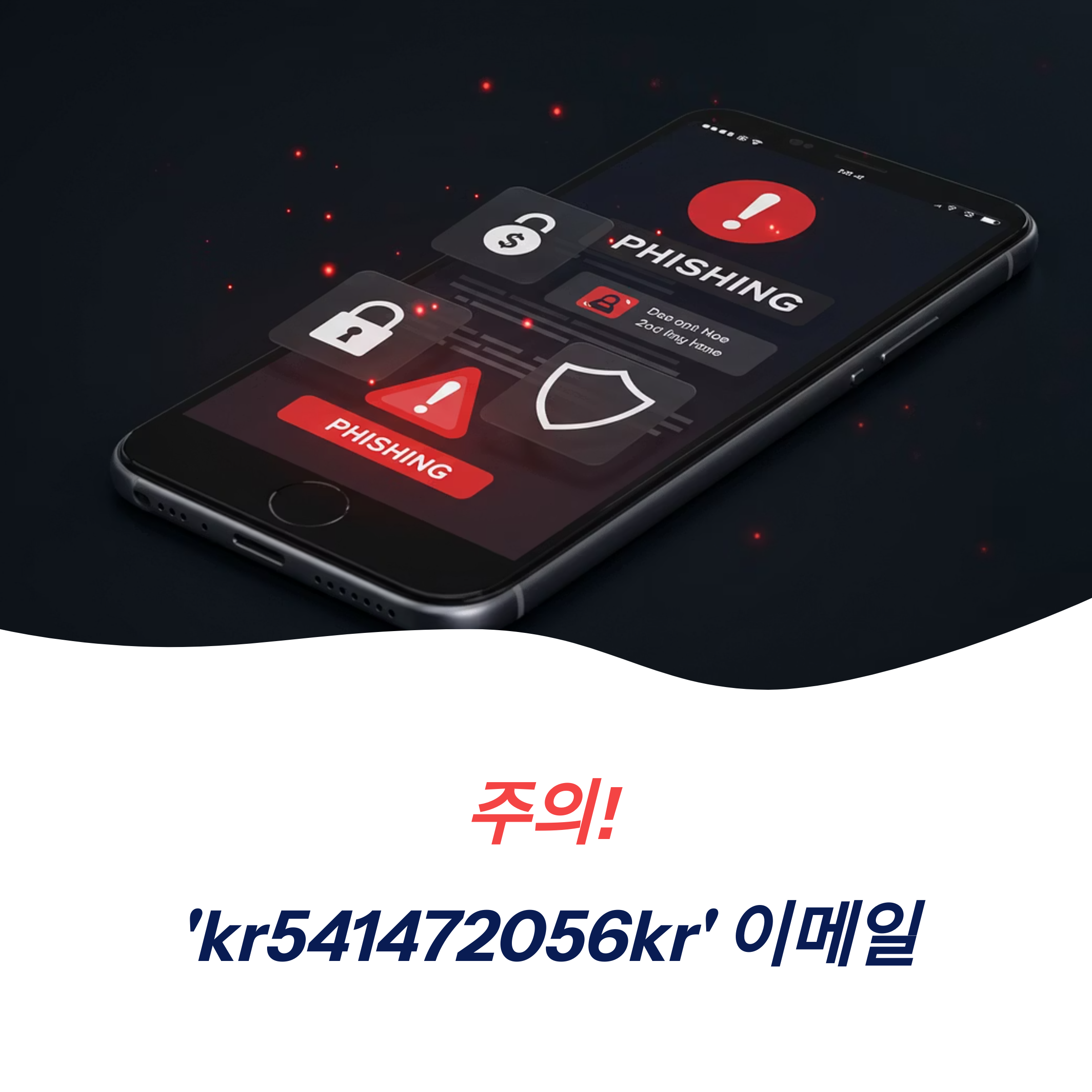 KR541472056KR 의심스러운 이메일 정체 피해 예방 대처법