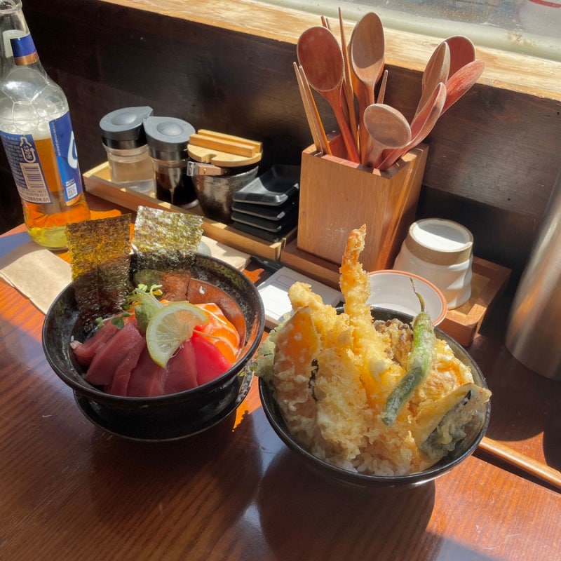 구미 금리단길 텐동 맛집, 쿠모산