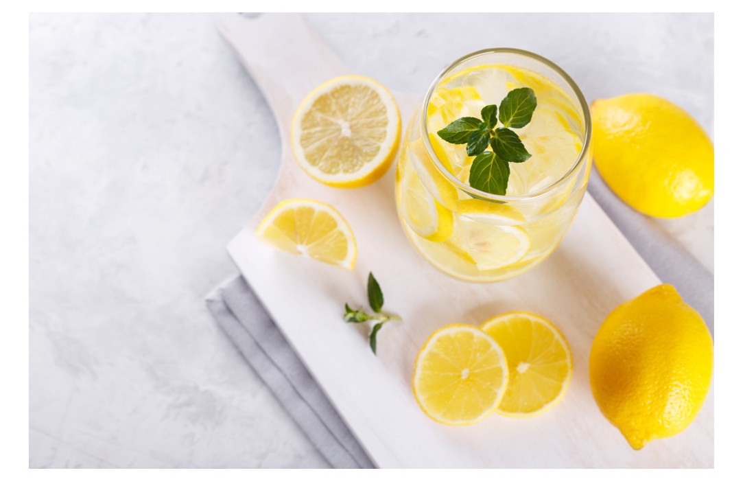 레몬물 이미지