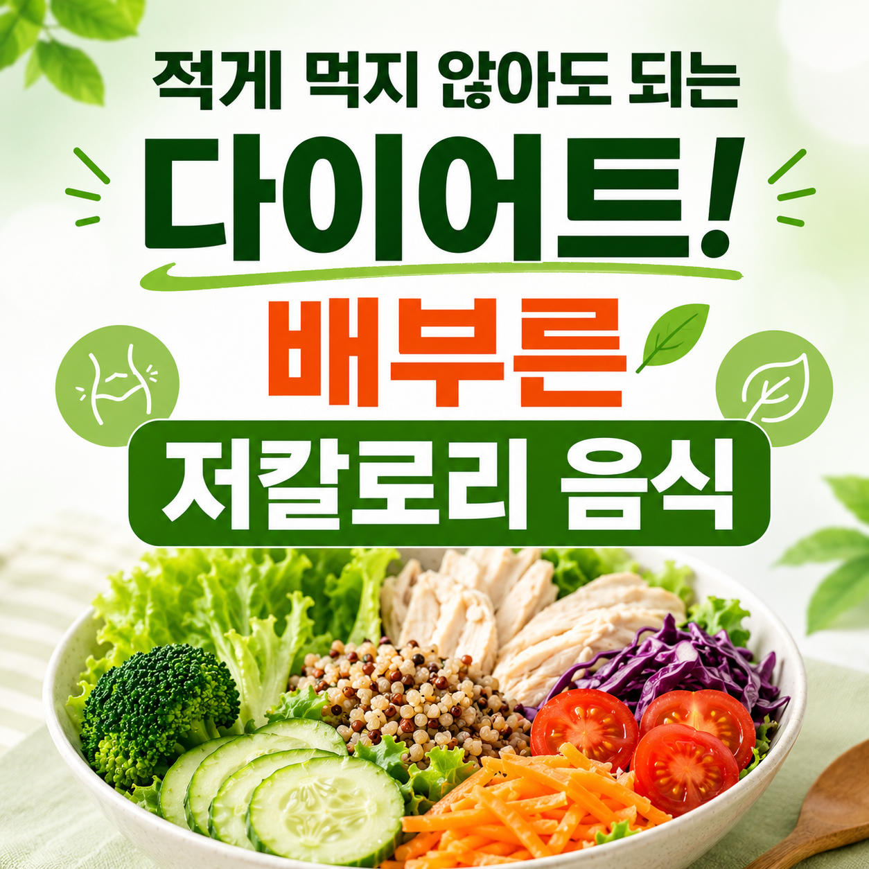 배부르면서 칼로리는 낮은 음식