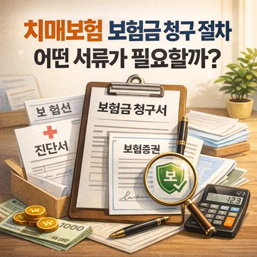 치매보험 보험금 청구 절차 썸네일
