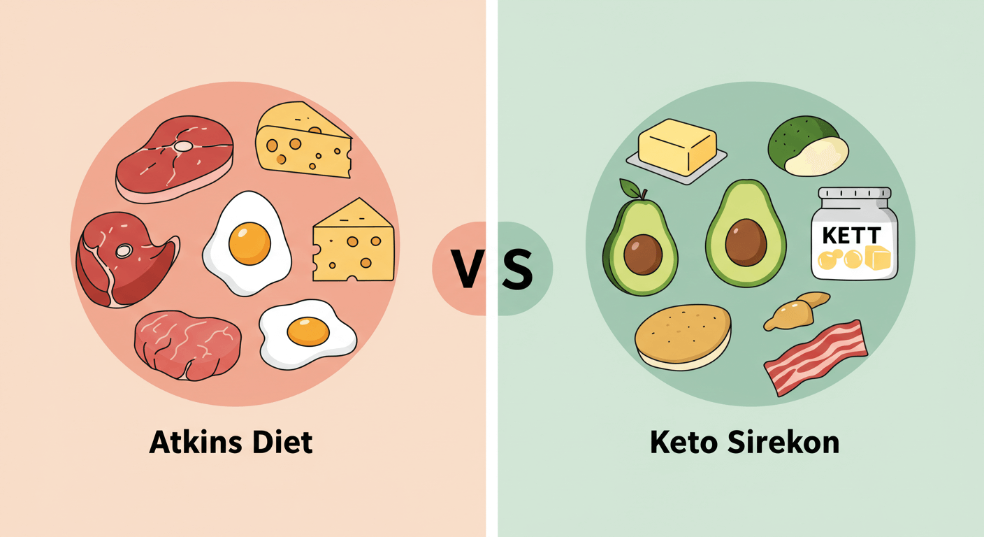 아트킨스 vs 케토: 장단점 비교 및 선택 팁