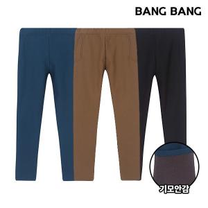 뱅뱅 여성 밴딩 기모 스키니 팬츠 종택일