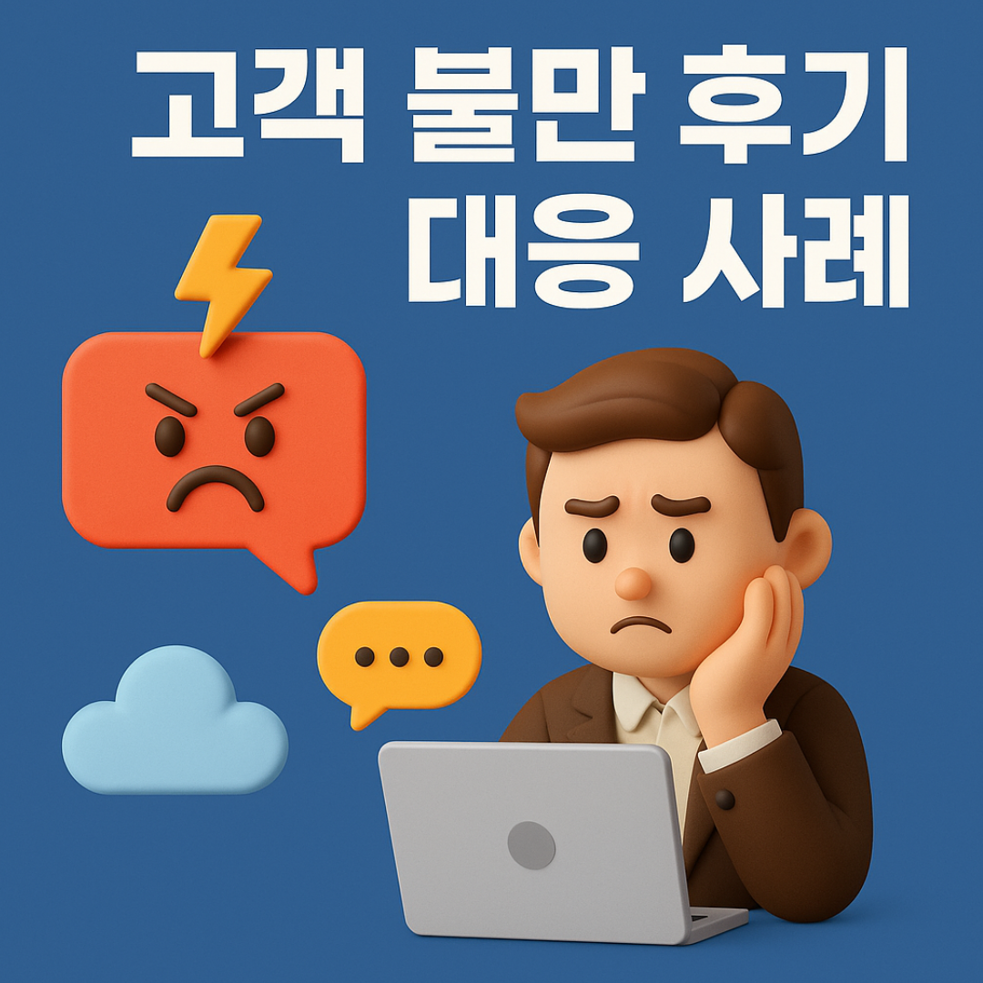 고객 불만 후기 대응 사례