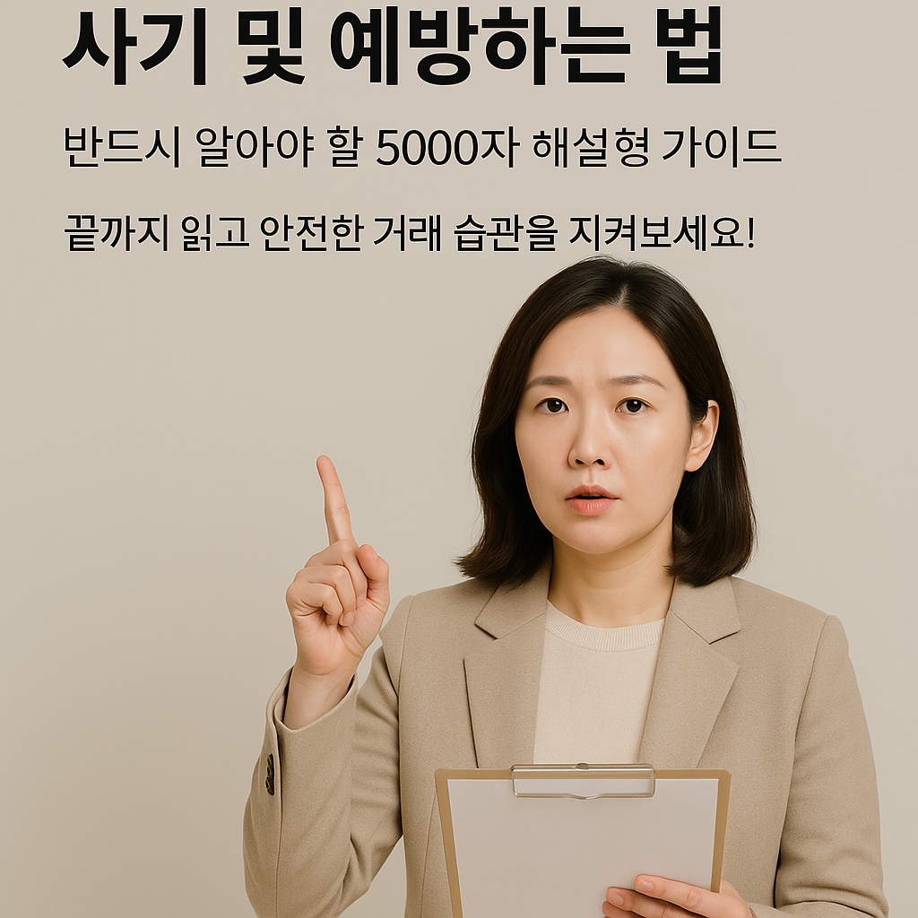 당근마켓 사기 신고 및 예방하는 법