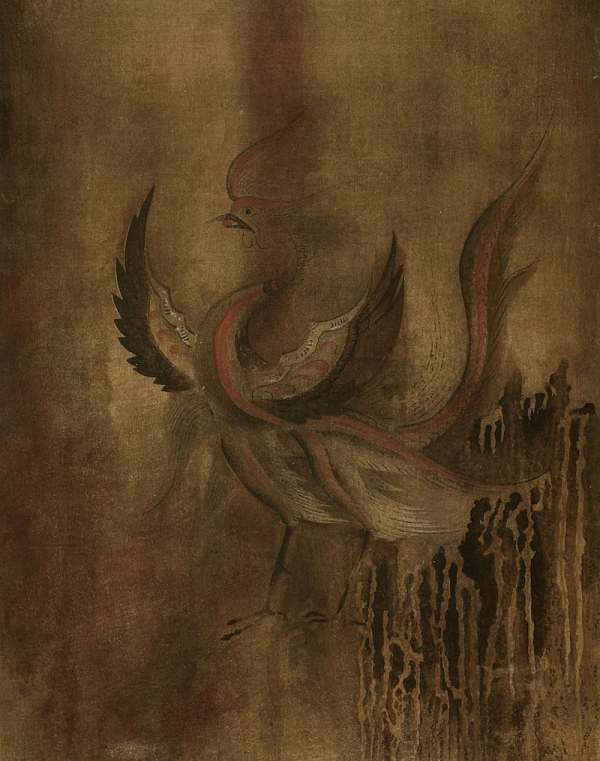 강서대묘 사신도 남주작