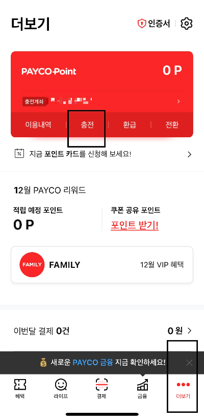 페이코앱 안내