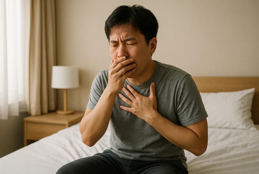 숨이 막히고 기침이 멈추지 않는다면 폐부종 의심하세요
