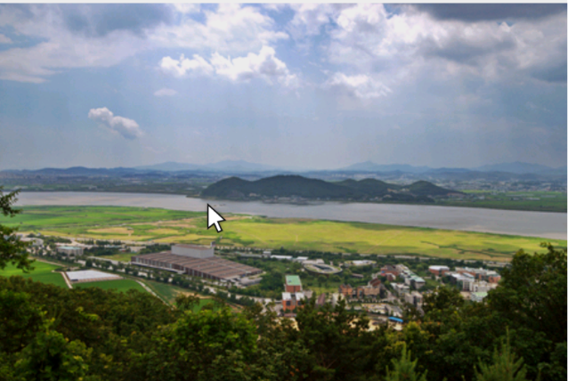 심학산내려다본전경