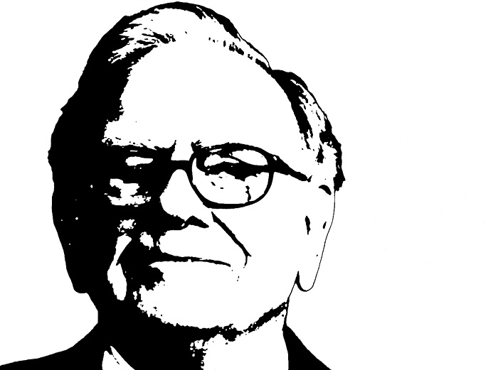 워런-버핏-버크셔-해서웨이-CEO의-흑백-얼굴