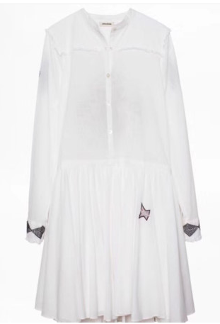 Zadig&Voltaire - 쟈딕앤볼테르 셔츠 허리 리본 원피스