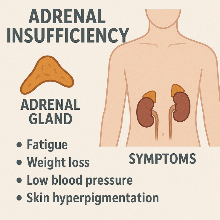 부신기능저하증 관련 자료 사진