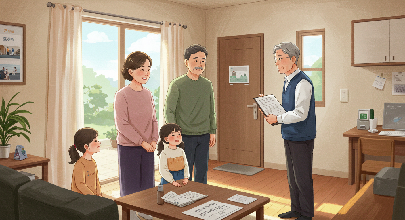 LH 고객센터, 사유서 제출, 대체주거 지원