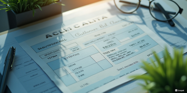 청구서-안경-볼펜