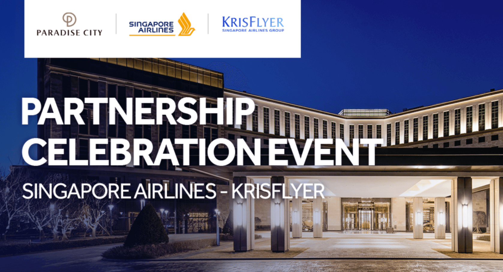 파라다이스시티 x 싱가포르항공, 마일리지 패키지 출시