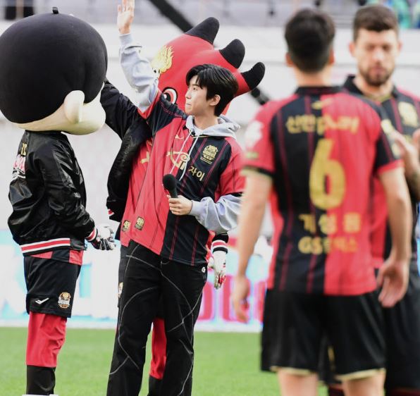 임영웅 시축현장사진