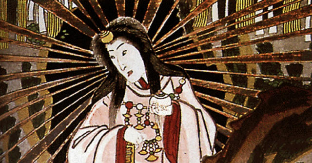 일본 神 아마테라스 이미지