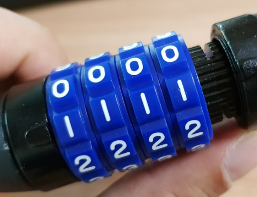 자전거-자물쇠-비번변경