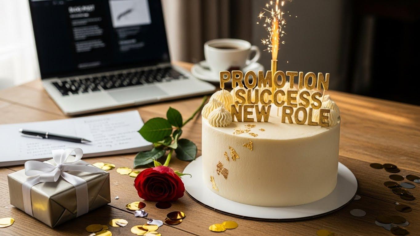 승진 축하 케이크