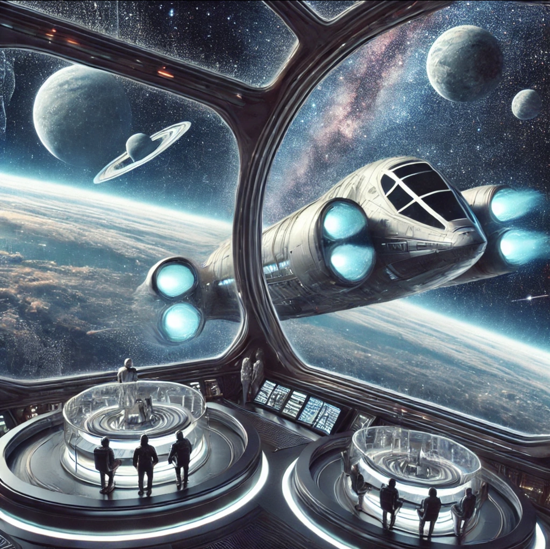 미래의 우주 여행 &ndash; 행성 사이를 오가는 럭셔리 우주선