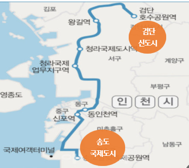 인천3호선 노선도