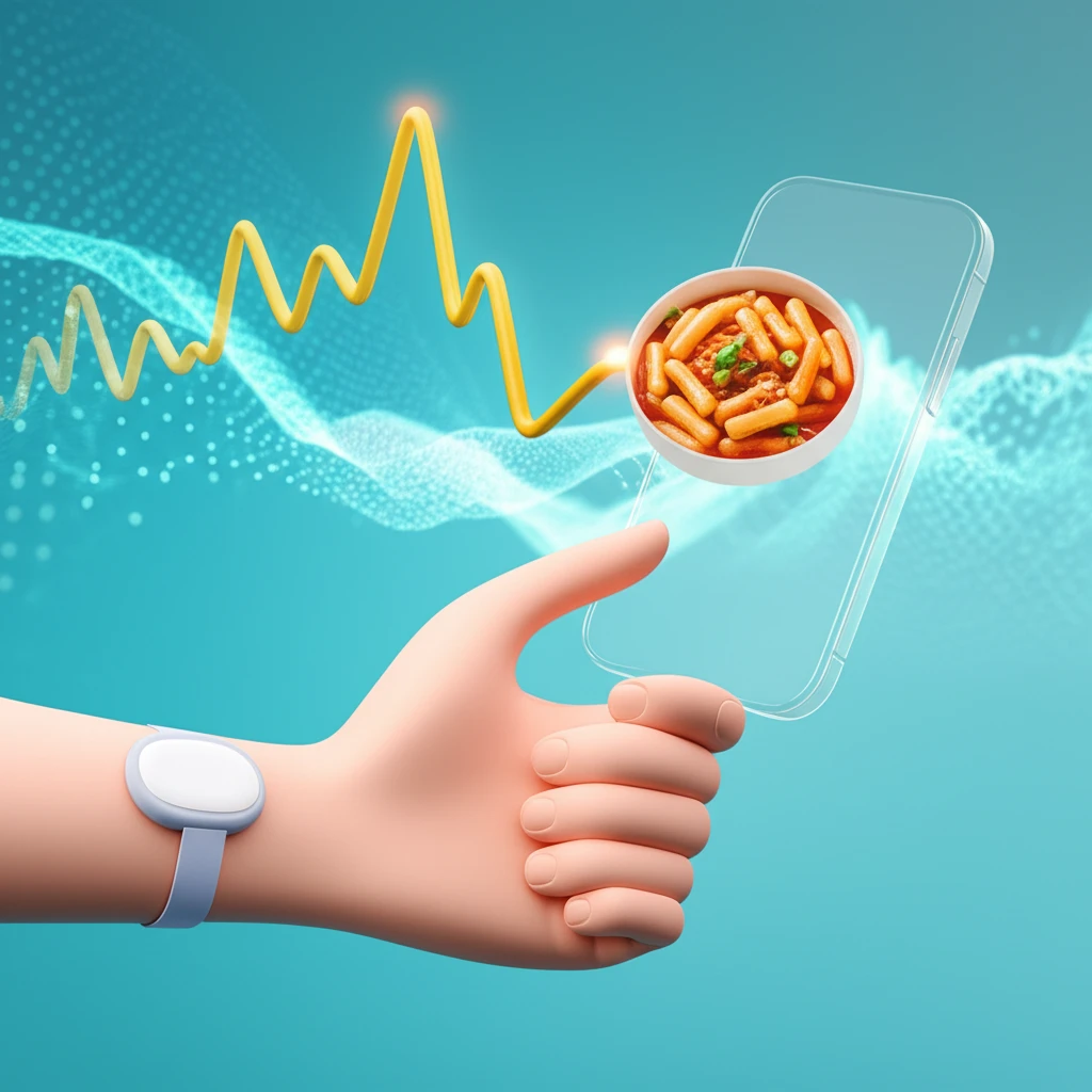 연속혈당측정기 연동 가능한 혈당 관리..