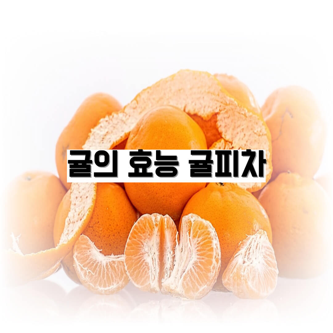 귤을 담아놓은 모습