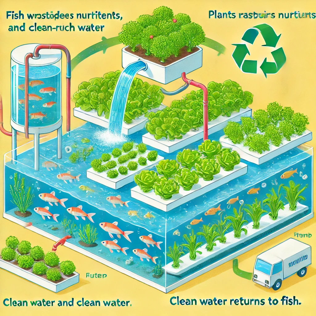 [농업]아쿠아포닉스란? &ndash; 친환경 수경재배와 양식업의 결합