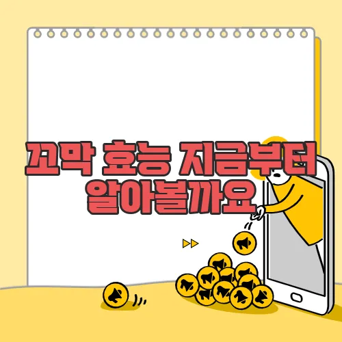 꼬막 효능 지금부터 알아볼까요