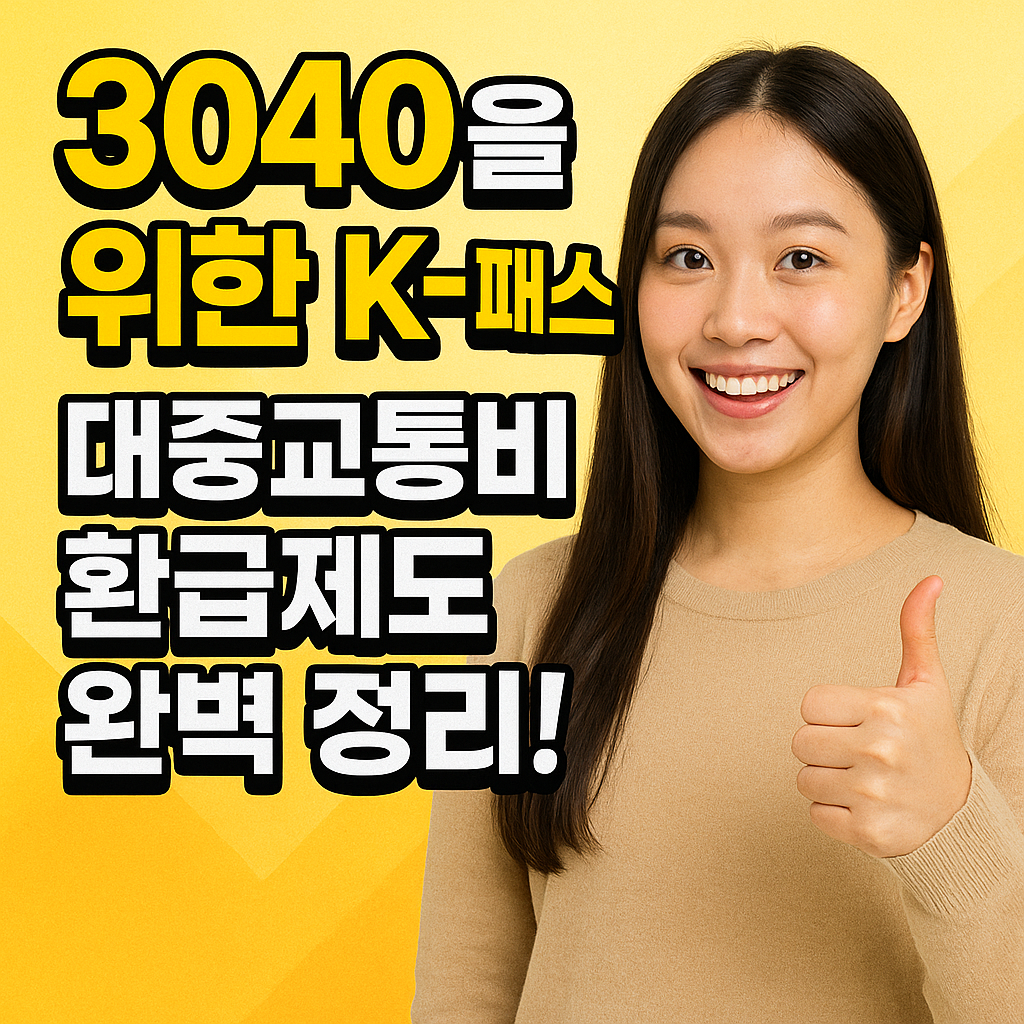 K-패스 대중교통비 환급제도